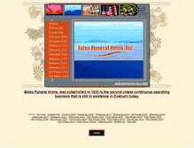 Tablet Screenshot of estesfuneralhome.com